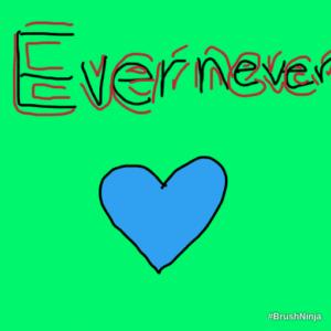Artwork titled "Evernever", submitted by Jaylee Durrin on October 27, 2023.