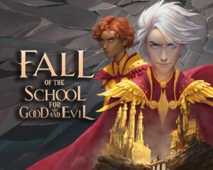 Wallpaper titled "Fall of the school for good & evil", available for download. Size: 1280 x 1024.