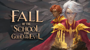 Wallpaper titled "Fall of the school for good & evil", available for download. Size: 1920 x 1080.