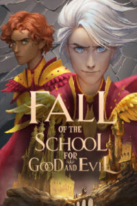 Wallpaper titled "Fall of the school for good & evil", available for download. Size: 320 x 480.